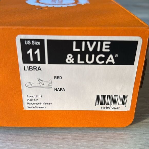 LIVIE & LUCA LIBRA Mary Jane SHOES
Red Kids‎ size 11 NWT in box - Picture 7 of 12